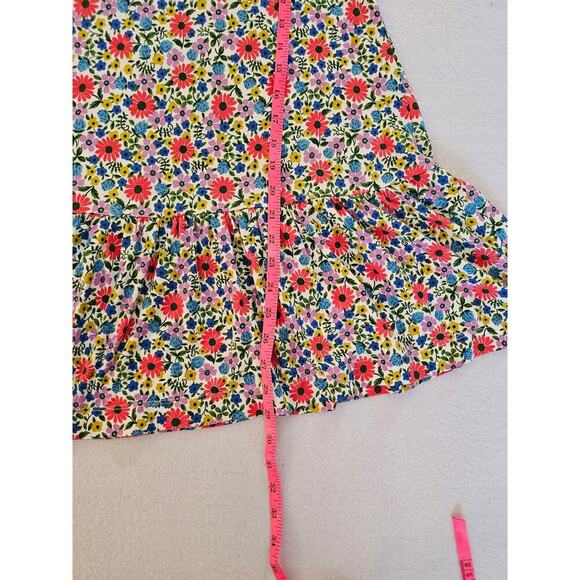 Mini Boden Floral Kids Dress - Multicolor - Picture 13 of 16